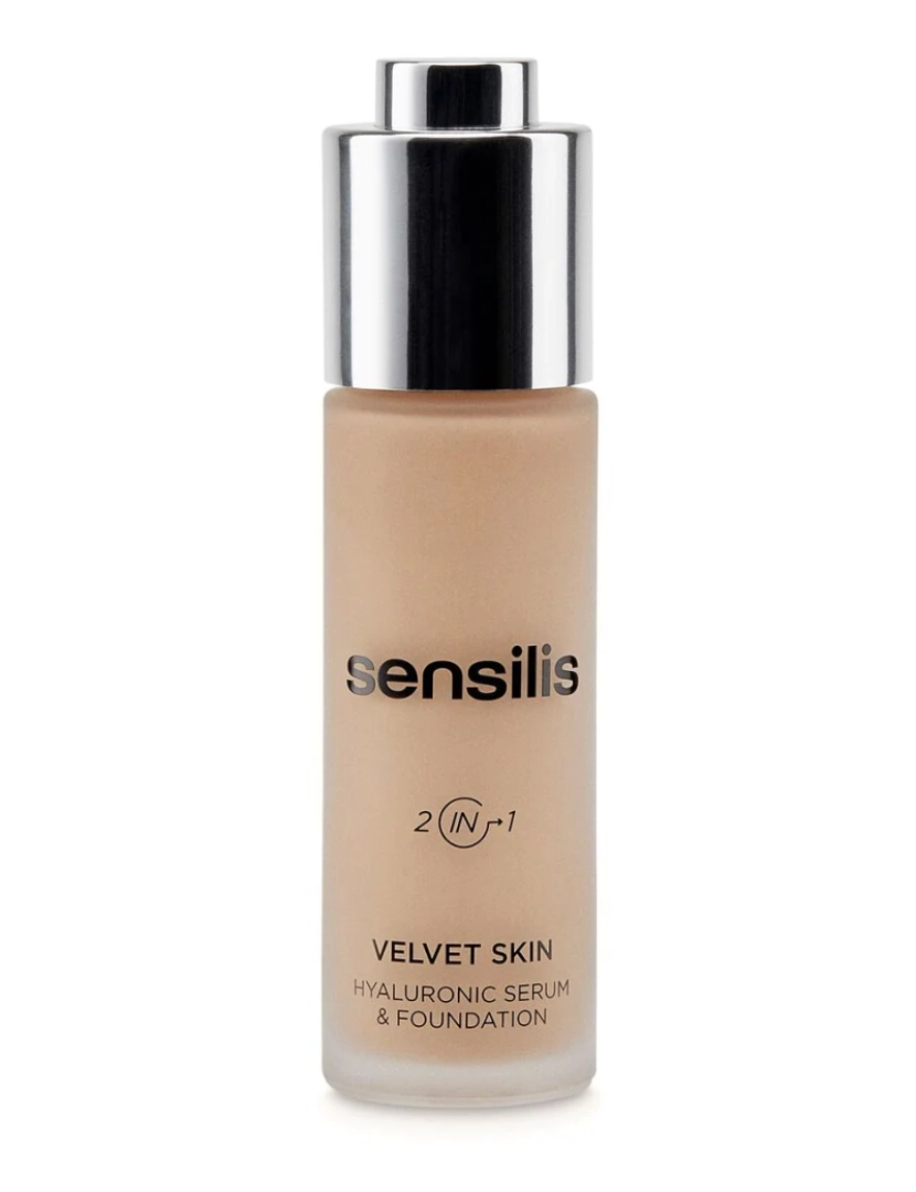 imagem de Liquid Make Up Base Sensilis Velvet Skin 03-Miel Serum (30 Ml)1