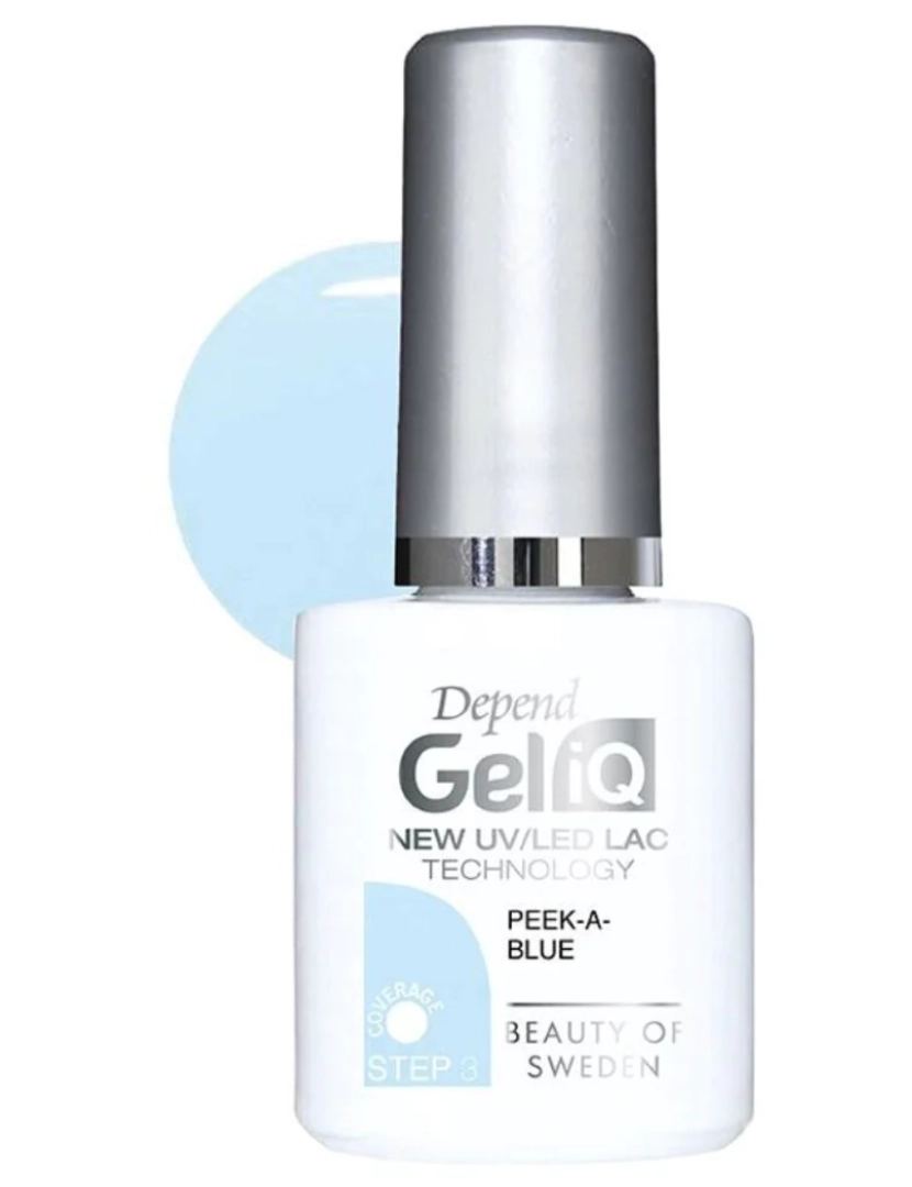 imagem de Nail polonês Gel Iq Beter Peek A Azul (5 Ml)1