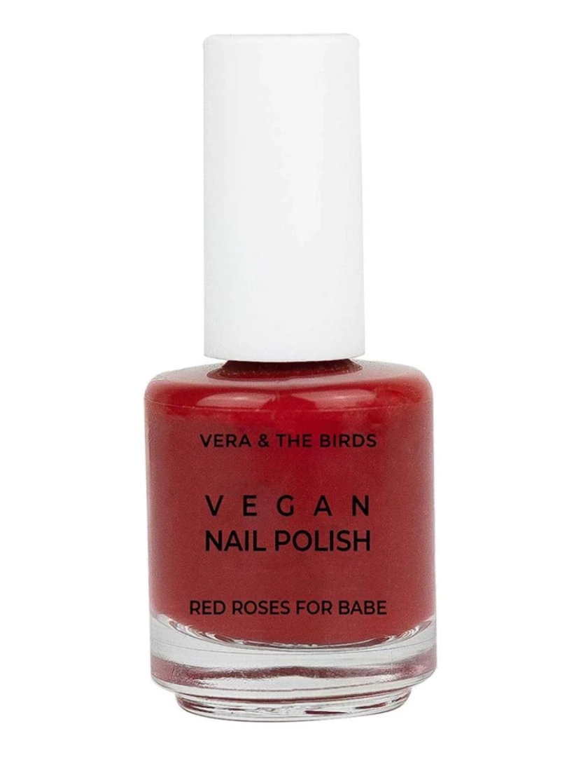 imagem de Nail polonês Vegan Nail polonês Vera & The Birds rosas vermelhas para bebê (14 Ml)1