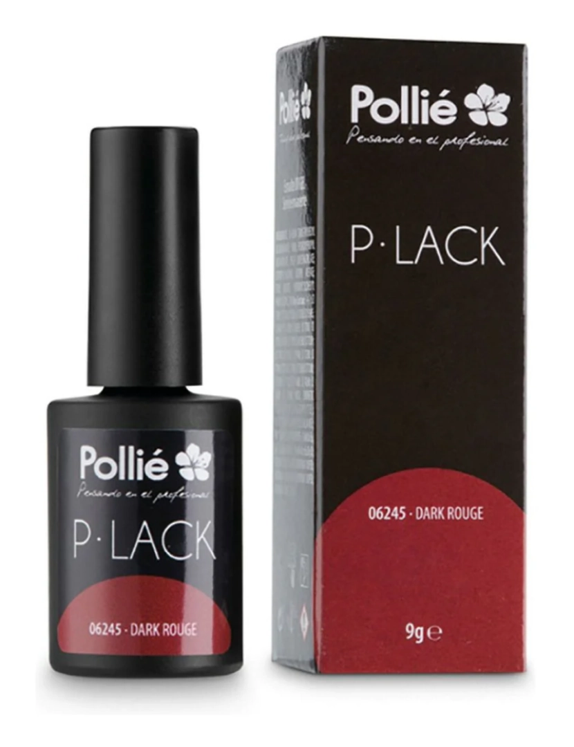 imagem de Nail polonês semi-permanente P-Lack Eurostil Dark Rouge Dark Rouge (9 Gr)1