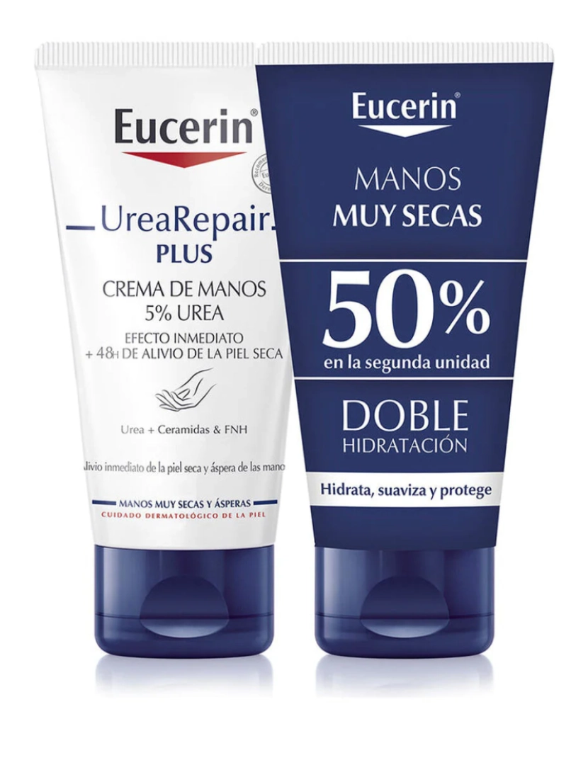 imagem de Creme de mão Eucerin Urearepair Plus 2 unidades1