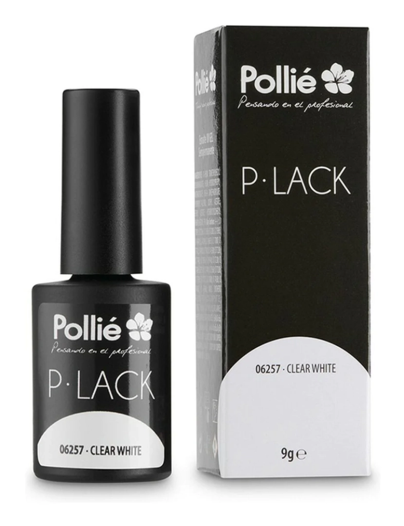 imagem de Nail polonês semi-permanente P-Lack Eurostil claro branco claro (9 Gr)1