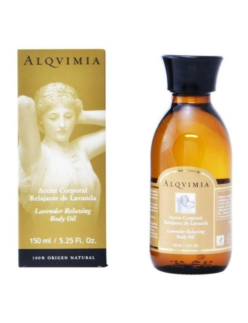 imagem de Relaxante corpo óleo lavanda óleo Alqvimia (150 Ml)1