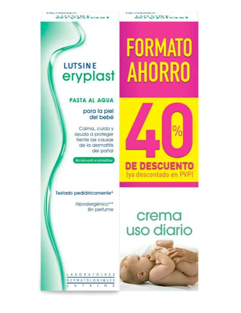 imagem de Creme de reparação para bebês Lutsine Eryplast 125 G1