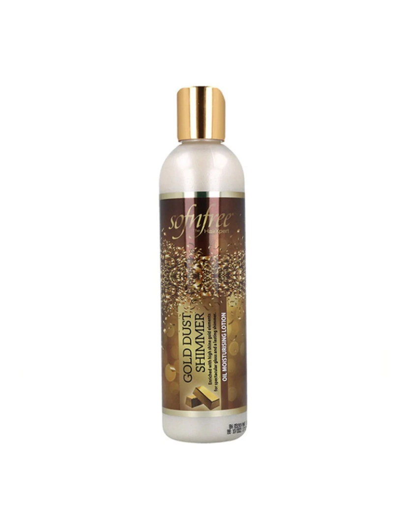 imagem de Hydrating Body Lotion Sofn'free Gold Dust Shimmer Petróleo (250 Ml)1