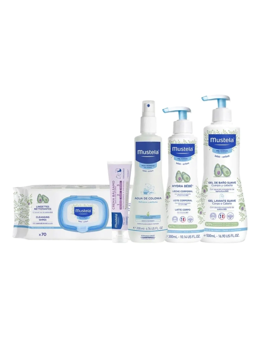 imagem de Conjunto de cosméticos da criança Mustela My Baby Sports Bag (6 peças)1