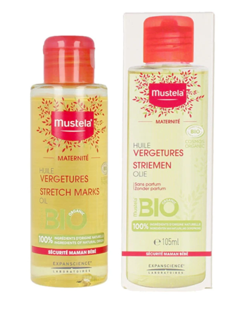 imagem de Anti-Stretch Mark Oil Materniitã© Mustela (105 Ml)1