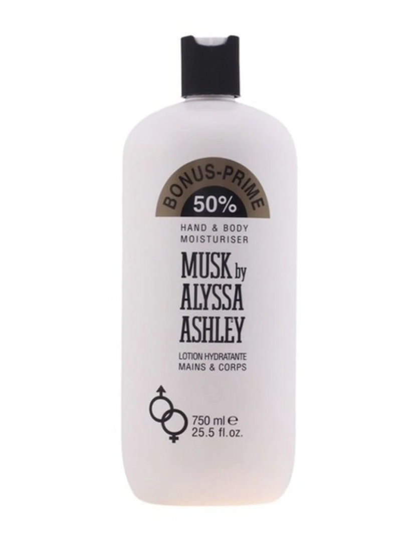 imagem de Hydrating Body Lotion Musk Alyssa Ashley Musk (750 Ml)1