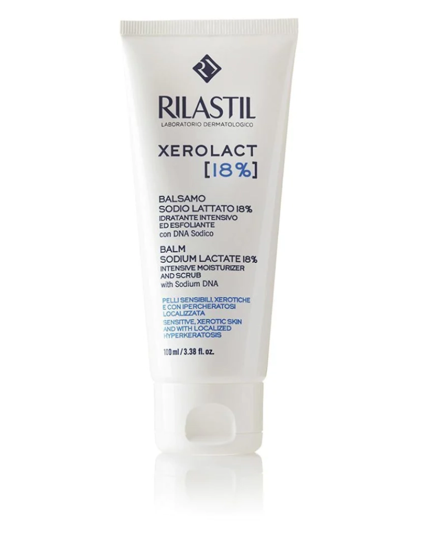 imagem de Corpo hidratante Balm Rilastil Xerolact 18% Esfoliante (100 Ml)1