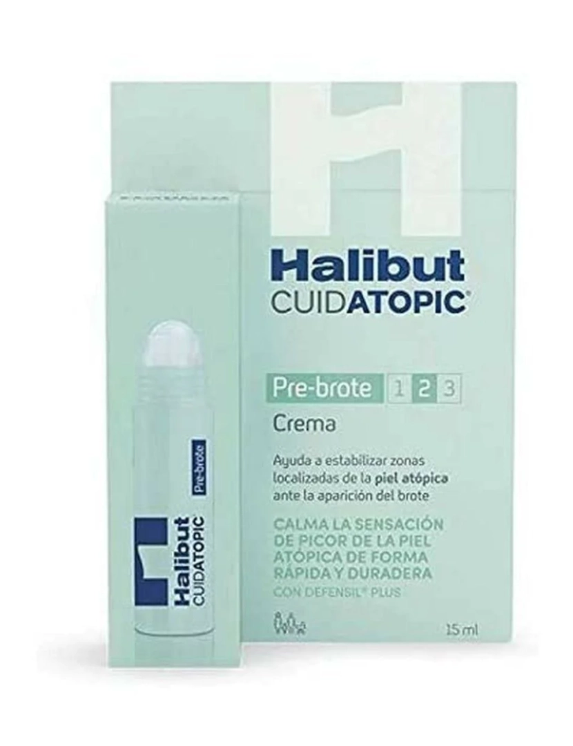 imagem de Body Cream Halibut Cuidatopic Roll-On Itch And Irritation Relief (15 Ml)1