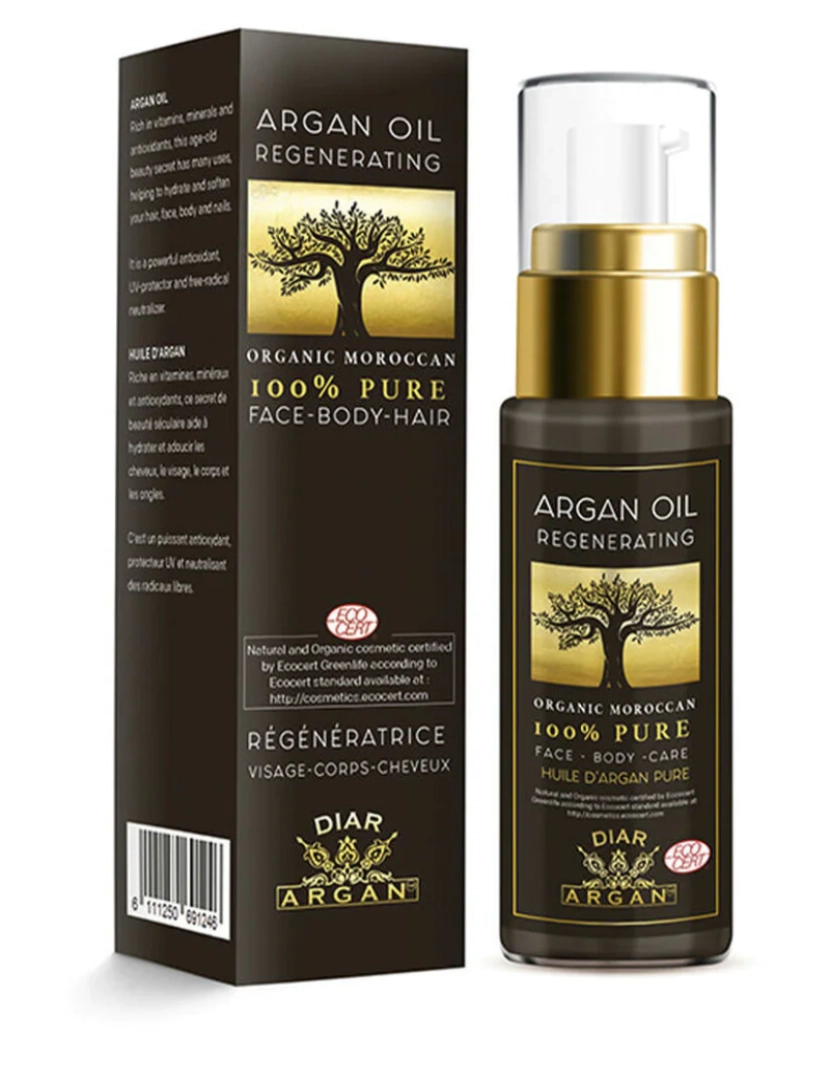 imagem de Regeneração Intensiva Diar do óleo Argan 30 Ml1