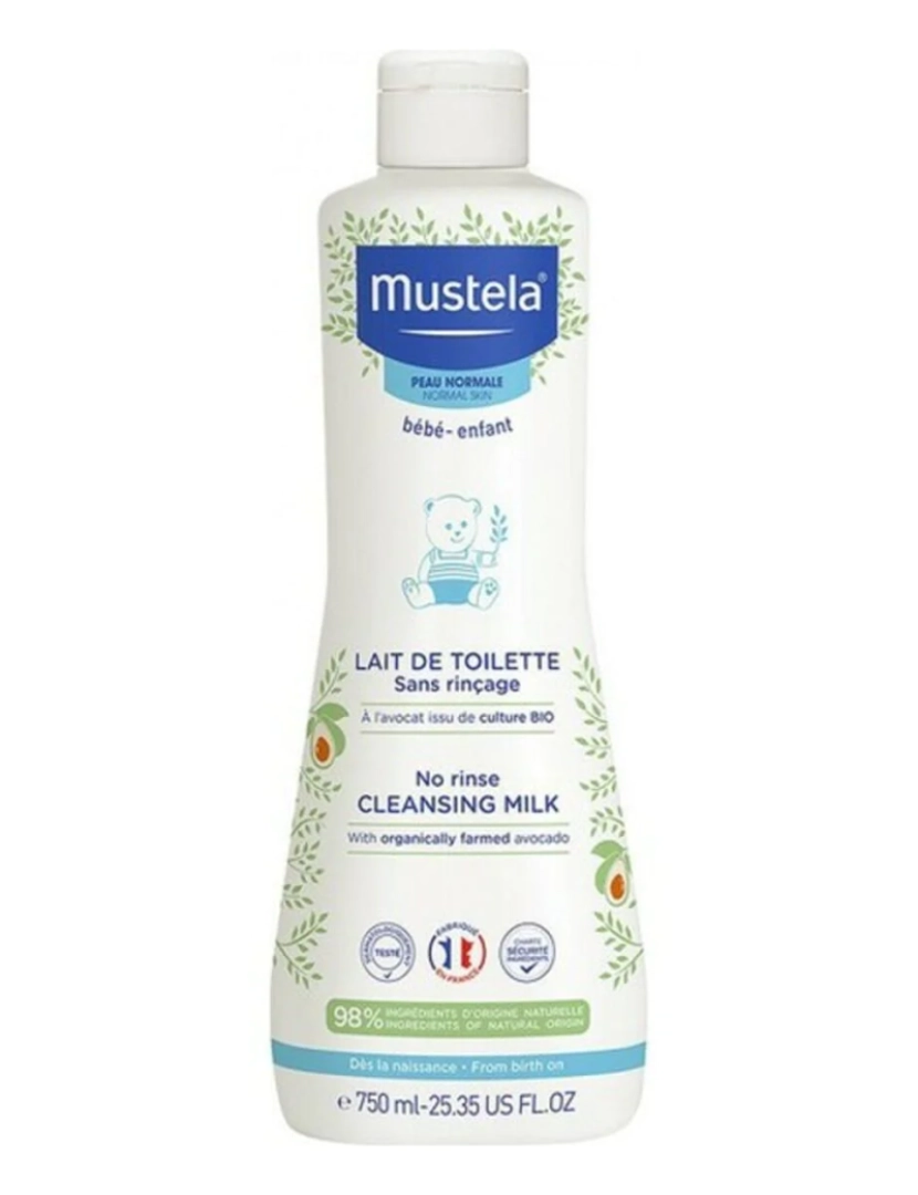 imagem de Moisturising Lotion Bã©Bã© Mustela (750 Ml)1