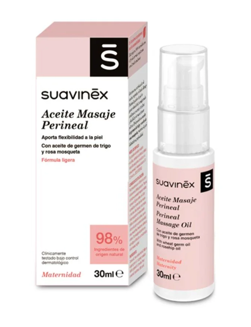 imagem de Óleo de massagem perineal Suavinex maternidade (30 Ml)1