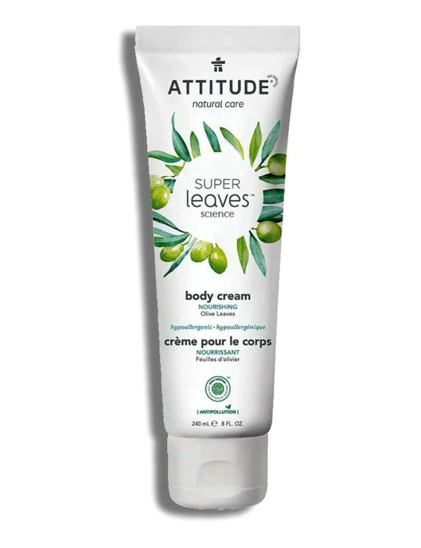 imagem de Body Cream Attitude Super Leaves Olive (240 Ml)1