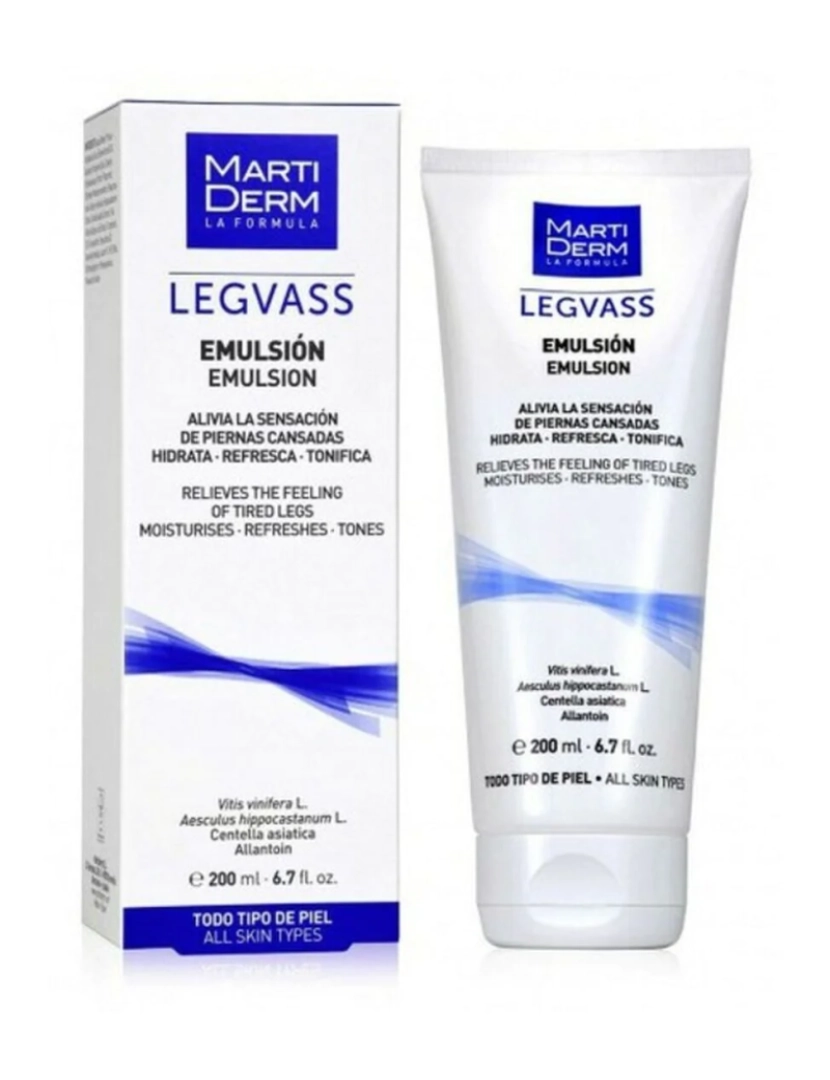 imagem de Pernas Cansadas Body Lotion Legvass Martiderm (200 Ml)1