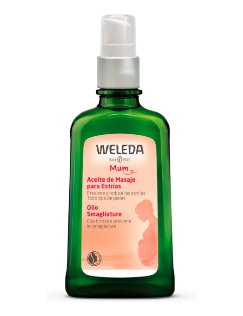 imagem de Anti-Stress Body Oil Mum Weleda (100 Ml)1