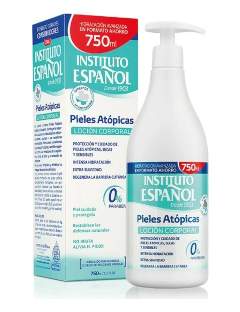 imagem de Body Lotion Instituto Espaã±Ol Sensitive Skin (750 Ml)1