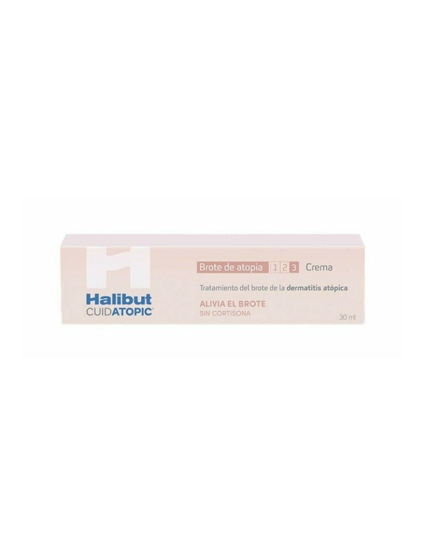 Halibut - Creme para pele atópica Halibut Cuidatopic Brote Atopia (30 Ml)