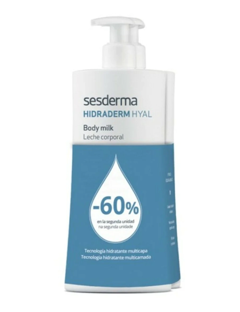 imagem de Hidraderm hidratante creme de corpo Hyal Sesderma (2 Uds)1