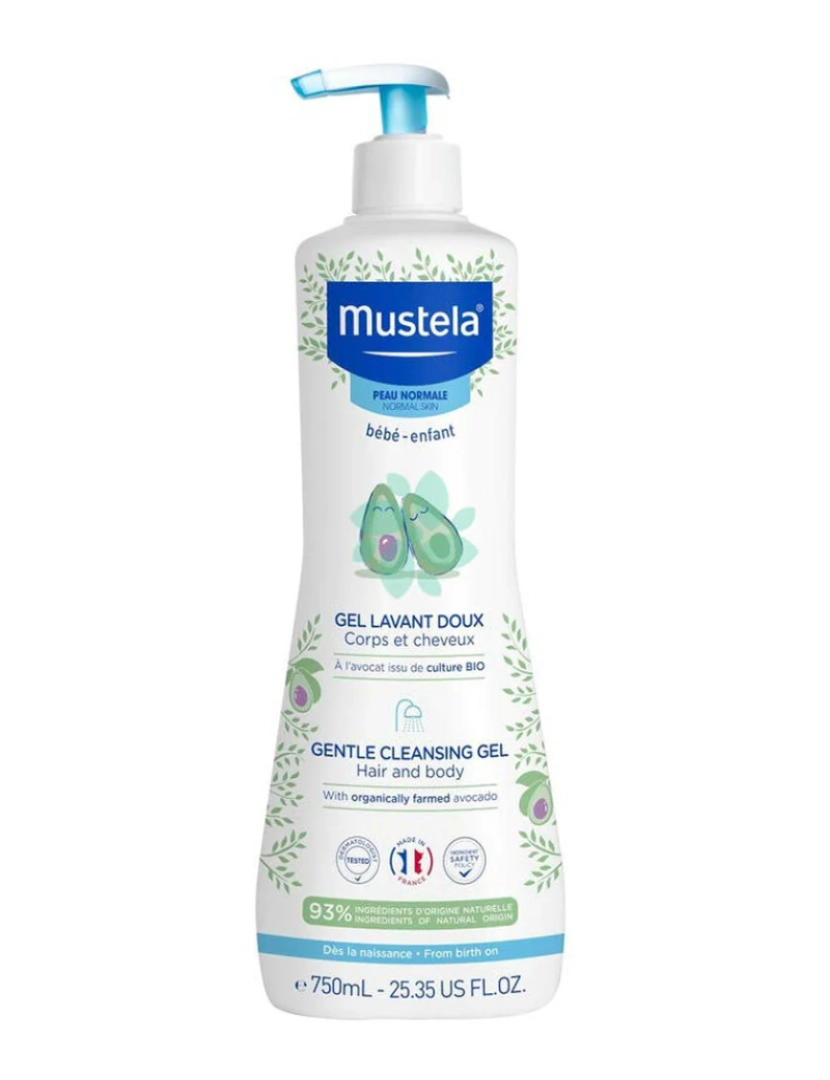 imagem de Body Lotion Mustela 3246125 750 Ml1