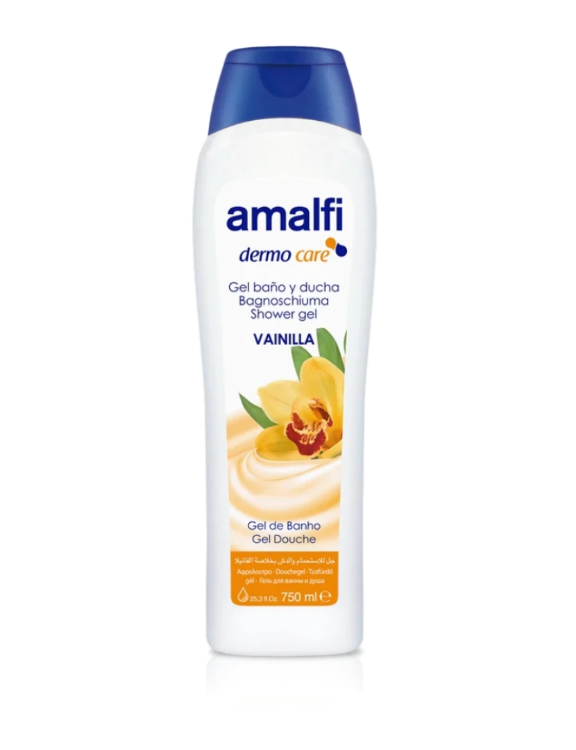 imagem de Duche Gel Dermo Cuidado Amalfi Vanilla (750 Ml)1