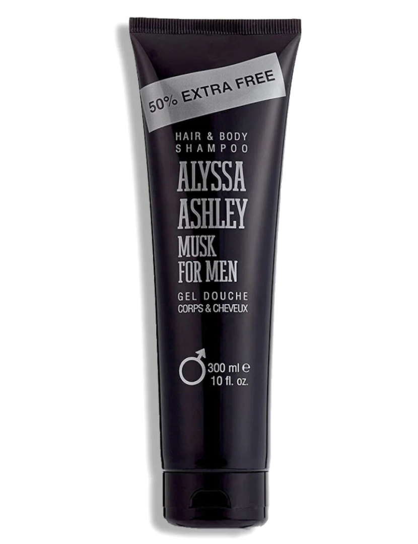 imagem de Gel de chuveiro Alyssa Ashley Musk para homens1