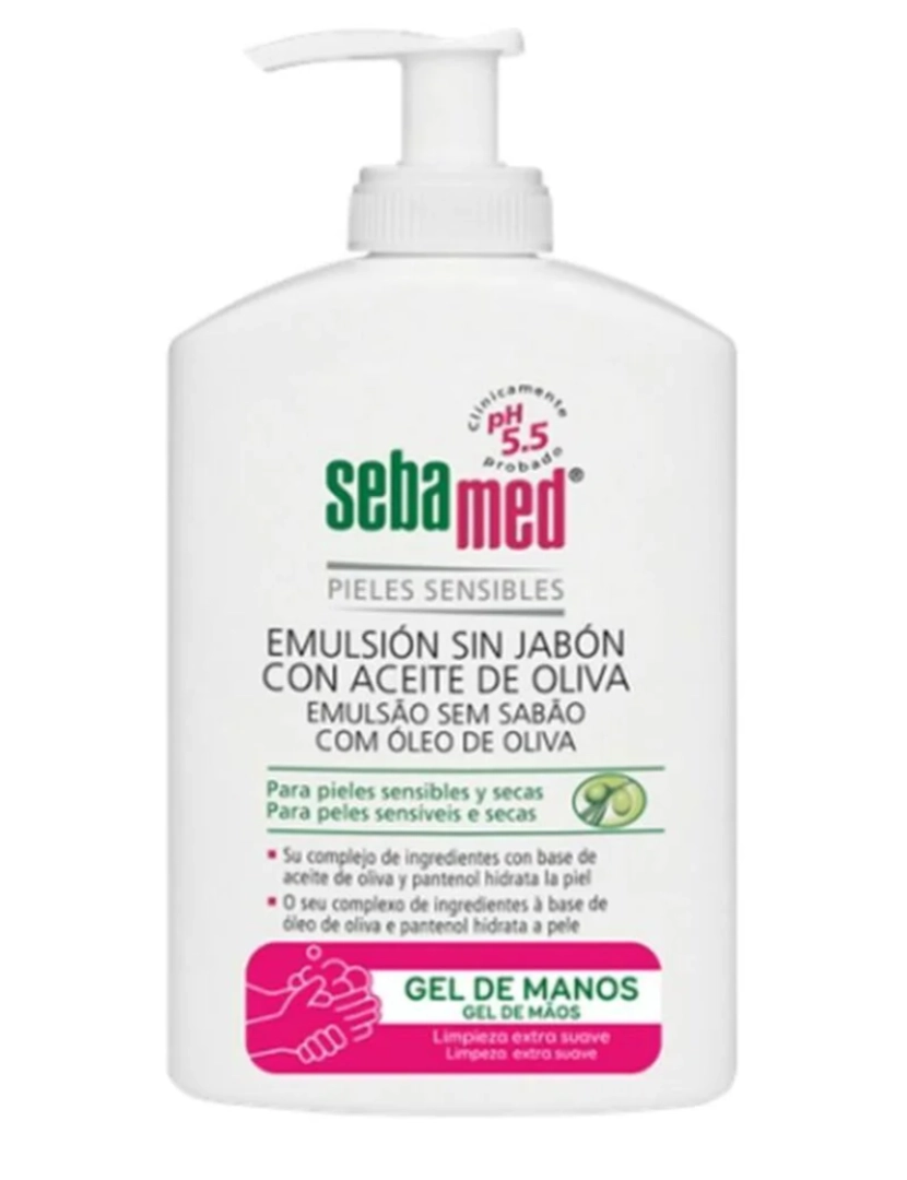 imagem de Gel de chuveiro Óleo de azeitona sebamed (300 Ml)1