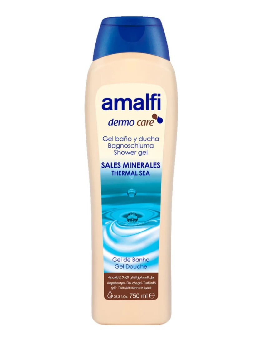 imagem de Gel de chuveiro Dermo cuidados Amalfi com minerais (750 Ml)1