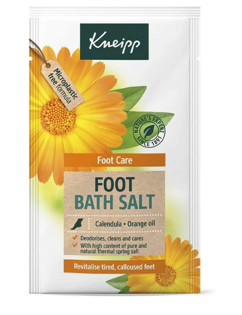 imagem de Sals de banho Kneipp Foot Care Marigold Orange Oil 40 G1