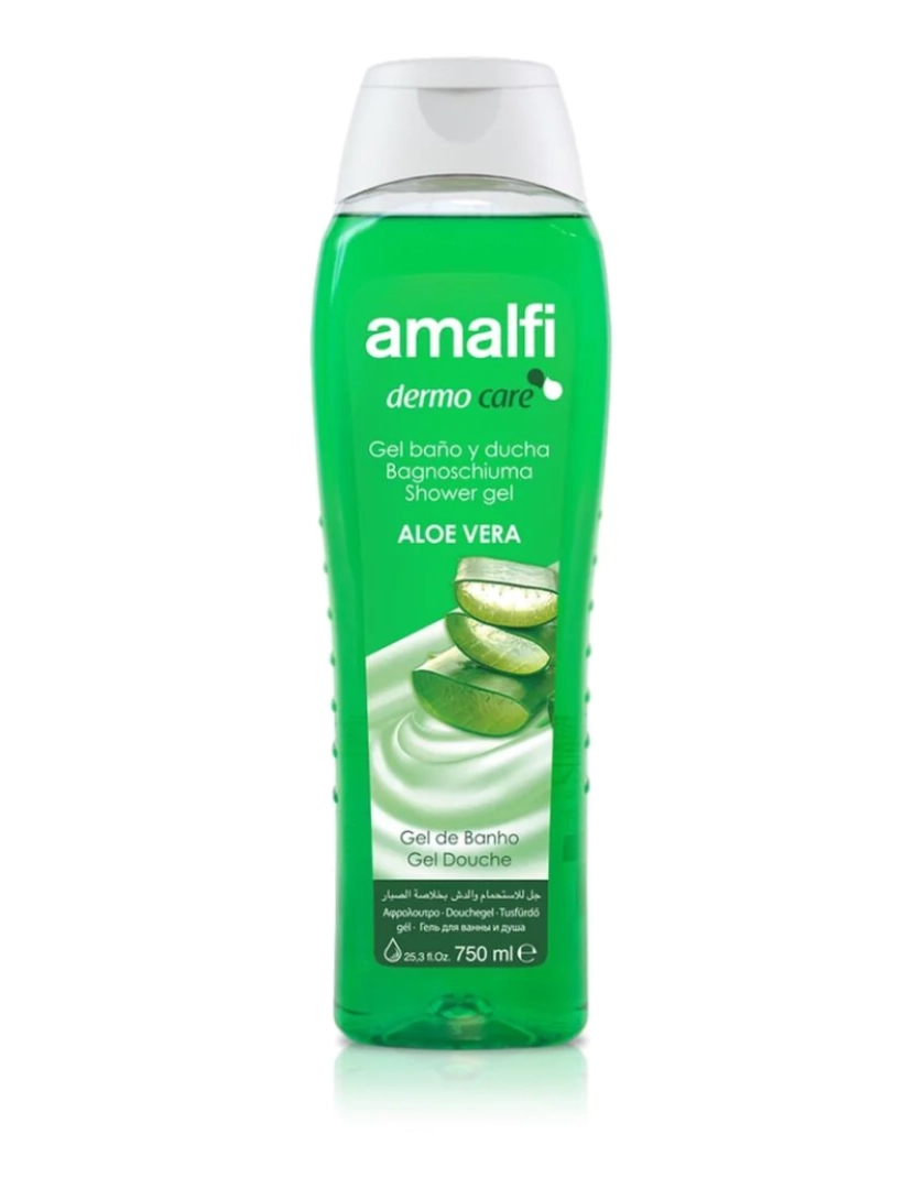 imagem de Duche Gel Dermo Cuidados Amalfi Aloe Vera (750 Ml)1