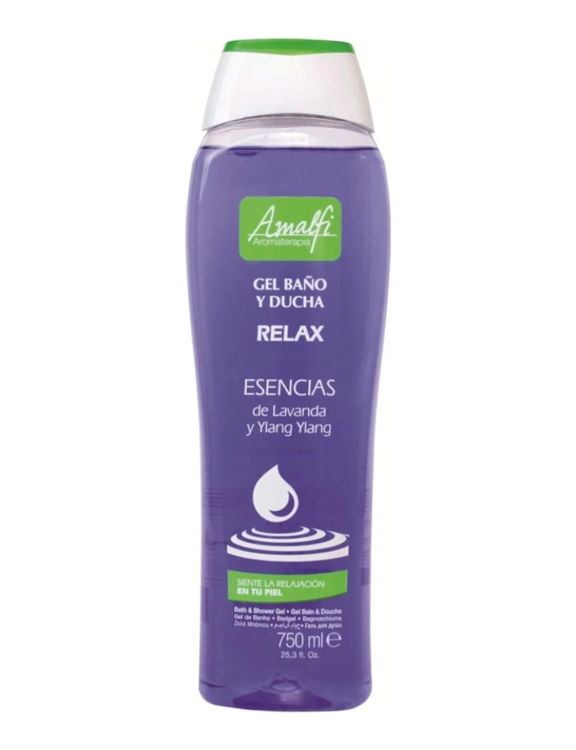 imagem de Chuveiro Gel Relax Amalfi Lavendar (750 Ml)1