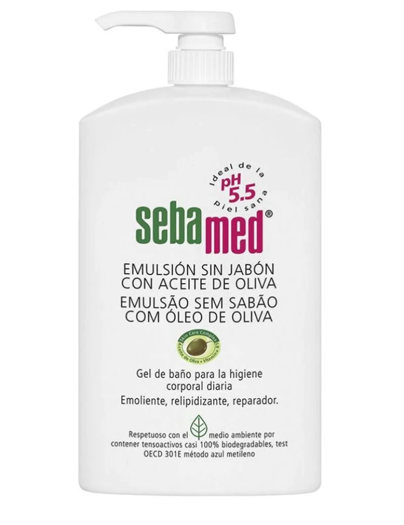 imagem de Gel de chuveiro Óleo de azeitona sebamed (1000 Ml)1