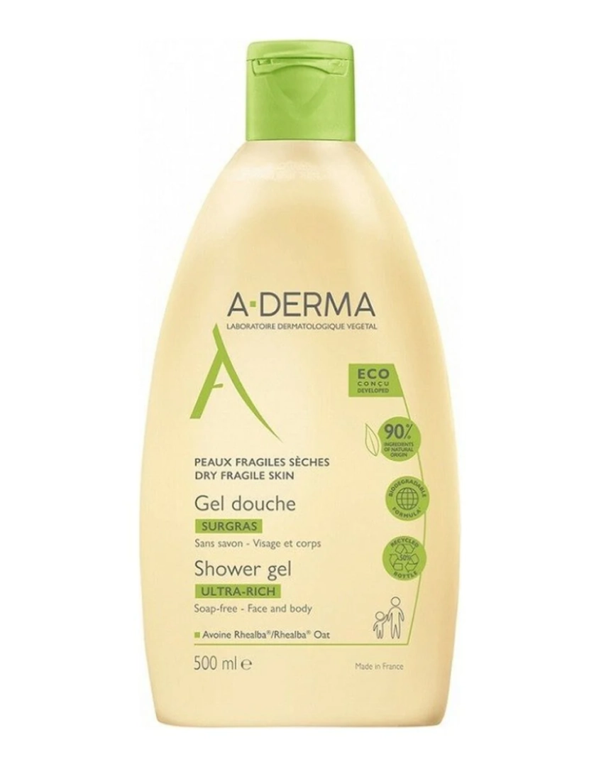 imagem de Gel de chuveiro A-Derma Ultra-Rich (500 Ml)1