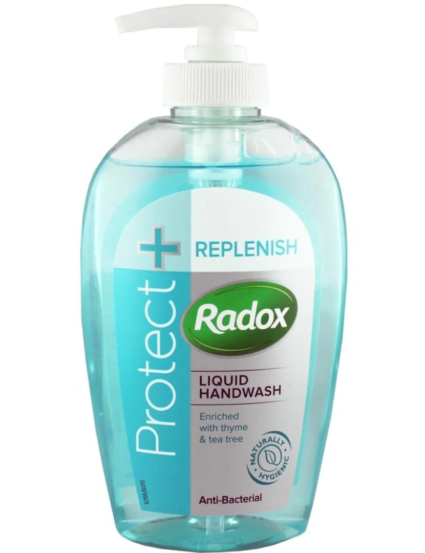 imagem de Gel de mão Sanitizing Protect+ Replenish Radox (250 Ml)1