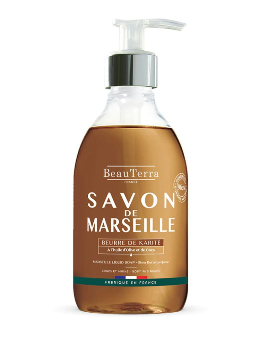 imagem de Sabor líquido Beauterra Savon De Marseille Shea Butter 300 Ml1