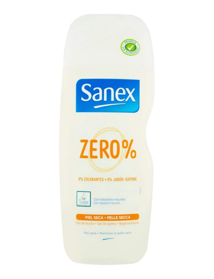 imagem de Chuveiro Gel Sanex 194504 Pele seca (12 unidades) (600 Ml)1