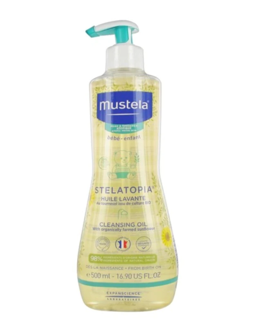 imagem de Bath Gel Stelatopia Mustela (500 Ml)1