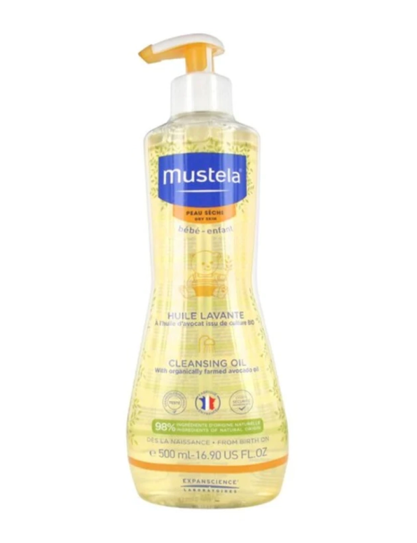 imagem de Bath Gel Bã©Bã© Mustela Niã±O (500 Ml) 500 Ml1