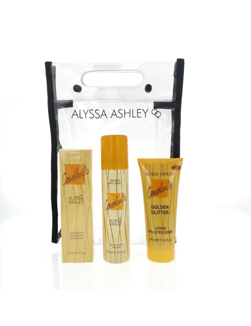 imagem de Perfume feminino conjunto Alyssa Ashley Cocovanilla (3 Pcs)1