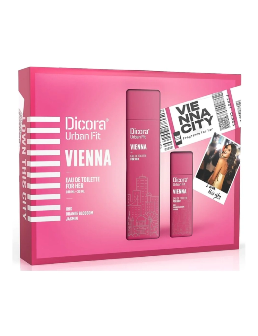 imagem de Conjunto de perfumes feminino Dicora Urban Fit Vienna 2 peças1