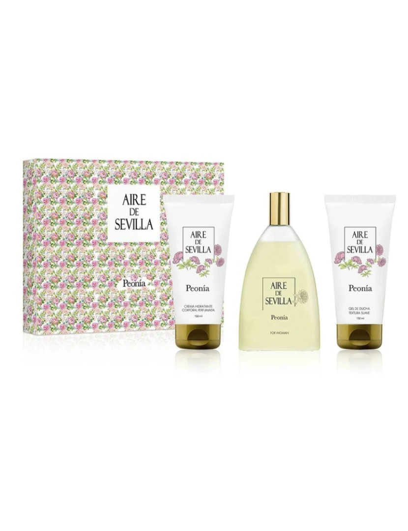 imagem de Conjunto de perfumes femininos Aire Sevilla Aire De Sevilla Peonãa (3 Pcs)1