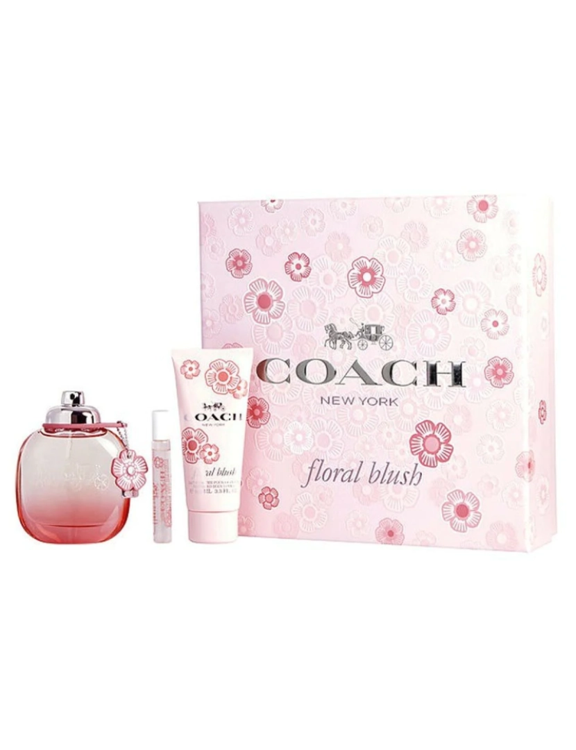 imagem de Conjunto de perfume feminino treinador 3 peças Floral Blush1