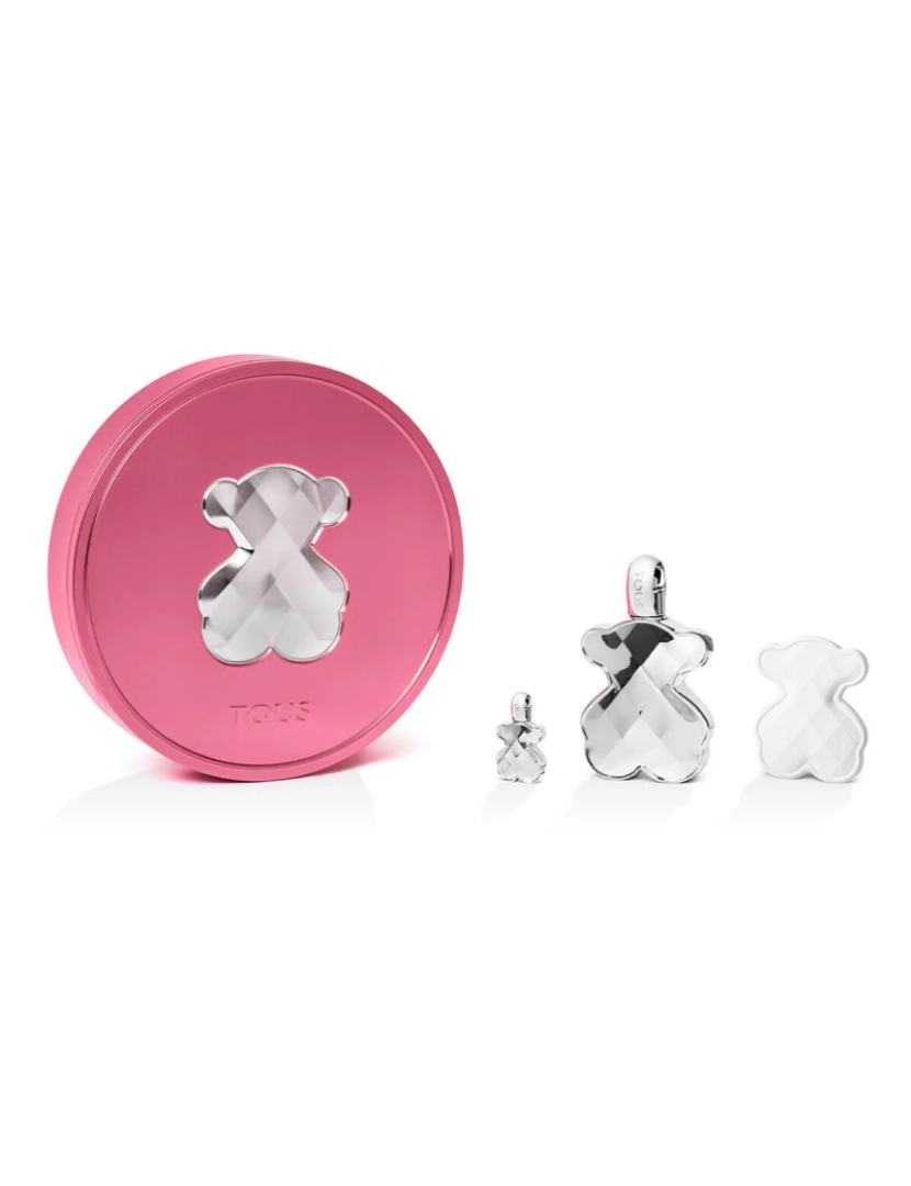 imagem de Conjunto de perfume das mulheres Tous Loveme The Silver 3 Pieces1