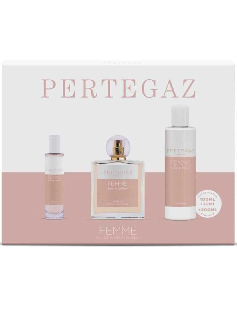 imagem de Conjunto de perfume feminino Pertegaz 3 peças1