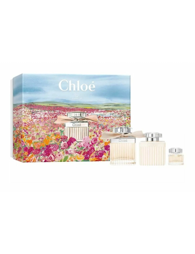 imagem de Perfume feminino conjunto Chloe 3 peças1
