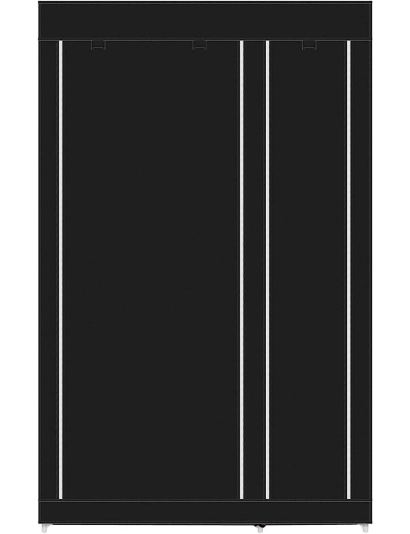 imagem de Armário Penteadeira Tecido Com Portas Zip Nyana Home Mede 170x110x45cm3