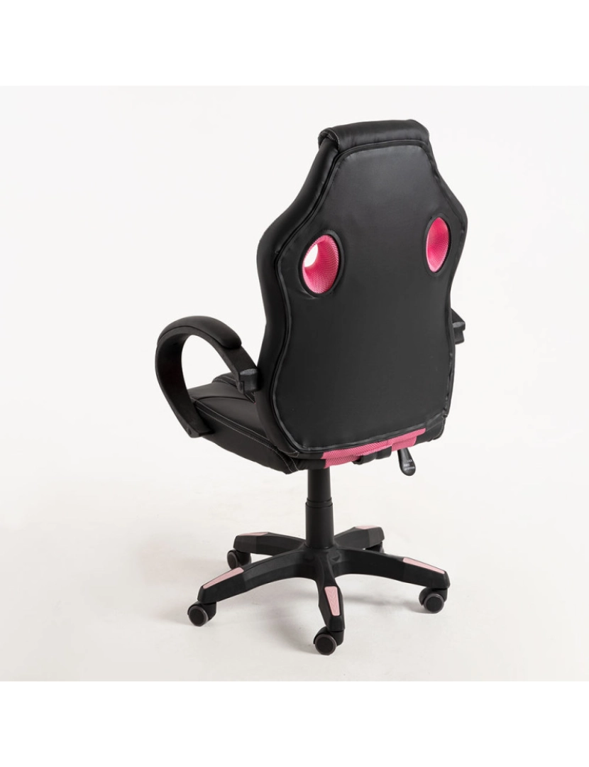imagem de Cadeira Pro - Rosa e preto4