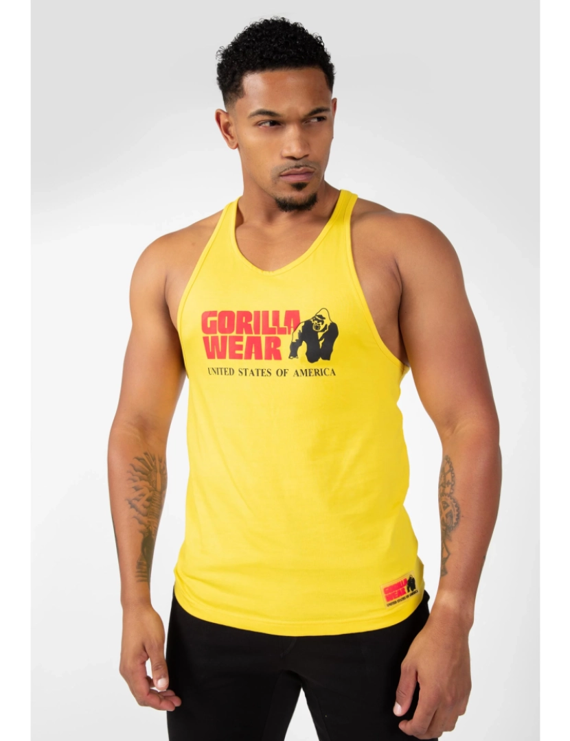 Gorilla Wear - Classic camisola regata - amarelo - S