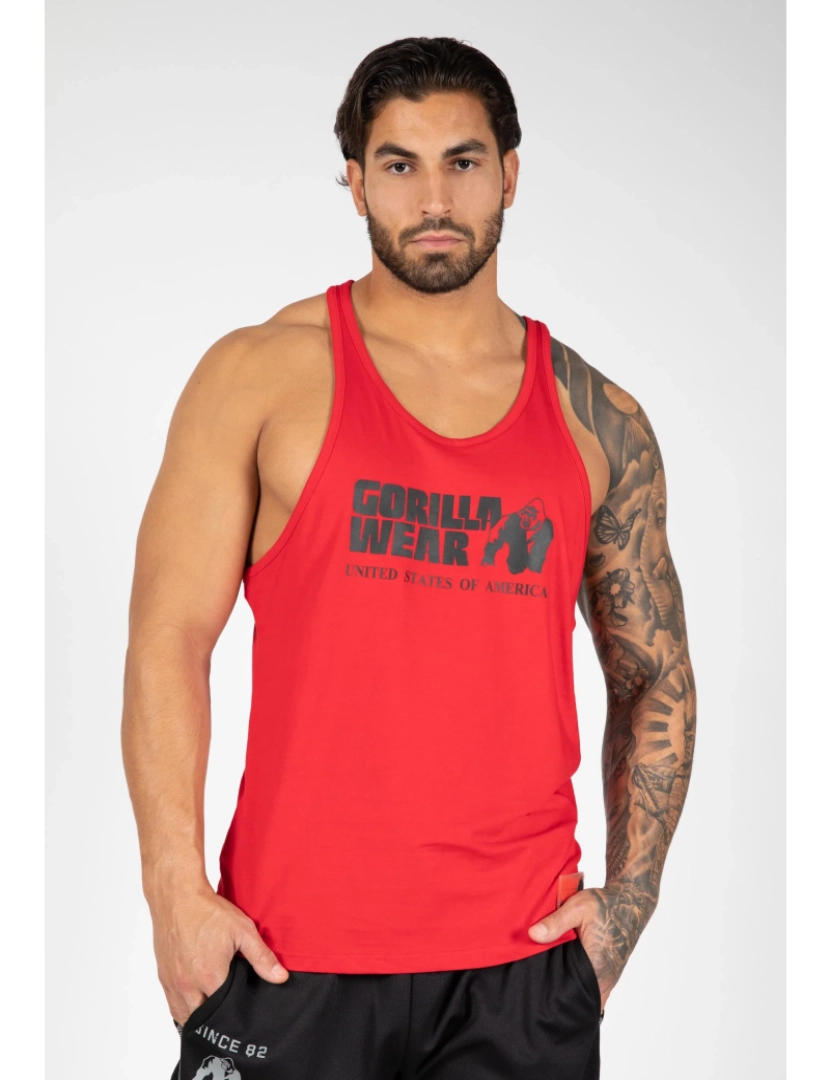 Gorilla Wear - Classic camisola regata - Vermelho - S