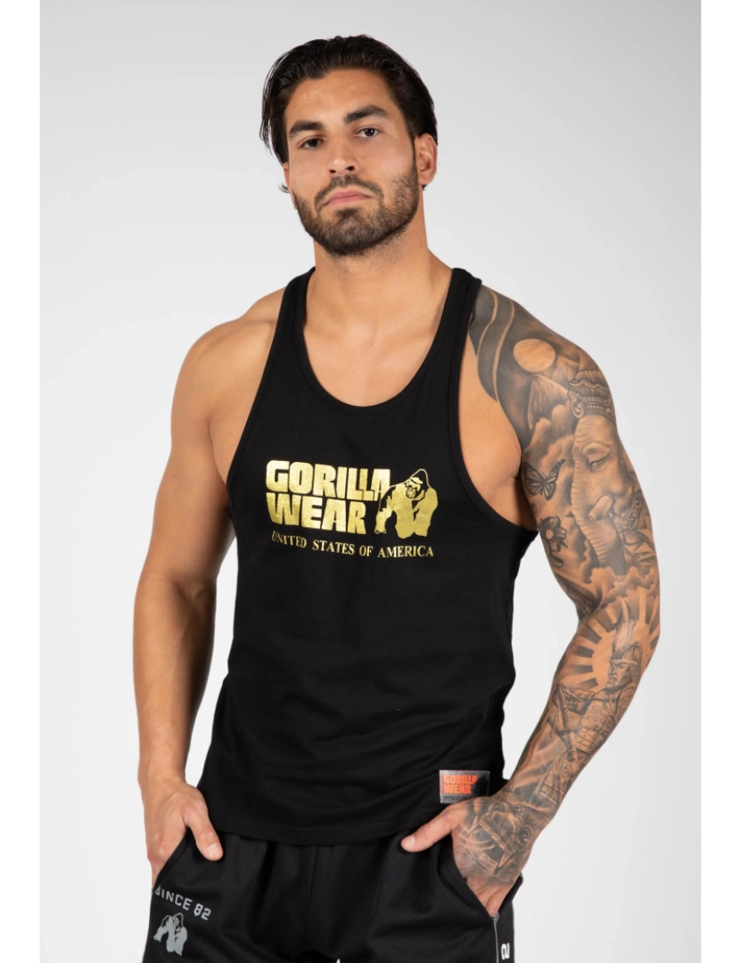 Gorilla Wear - Classic camisola regata - ouro-S